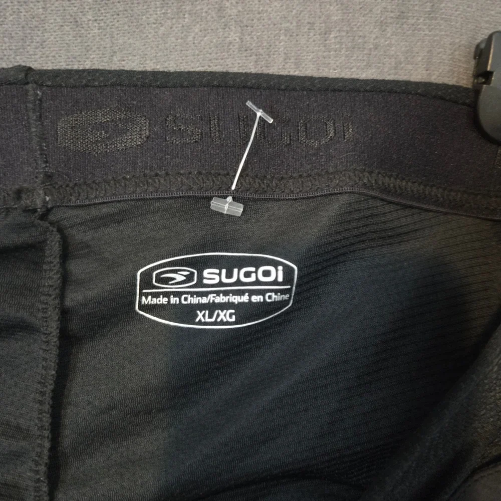 Sugoi RPM-X Cycling Shorts Mens XL Black Mountain Bike Padded Liner 36324U